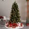 5ft. Pre-Lit West Virginia Mountain Pine Artificial Christmas Tree, Clear Lights